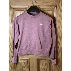 Nike Womens Pullover Small Dri-Fit Therma Sphere Running Sports Outside Workout